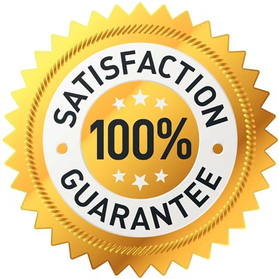 satisfaction guarantee 100%